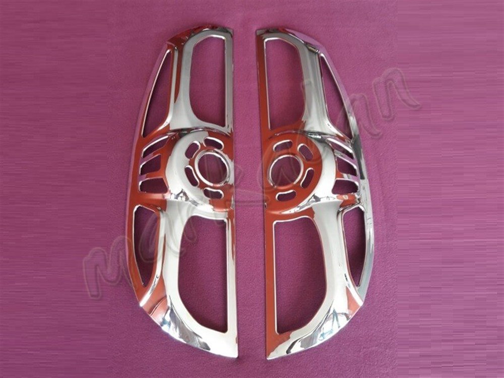 WOC Chrome Fiat Doblo Stop Çerçevesi 2010-2014 2 Parça Abs Krom