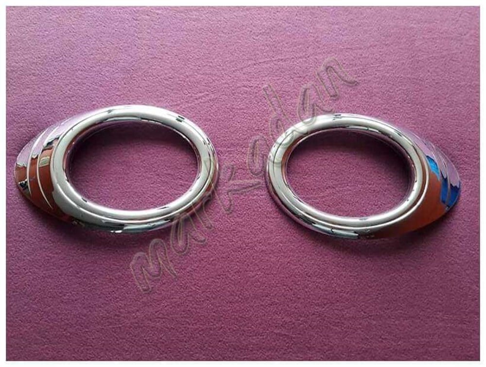 WOC Chrome Ford Connect Krom Sis Farı Çerçevesi 2009-2014 2 Parça Abs Krom