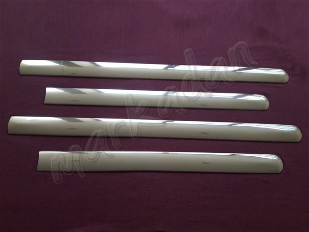 WOC Chrome Ford Connect Uzun Şasi Yan Kapı Çıtası 2002-2014 4 Parça Paslanmaz Çelik