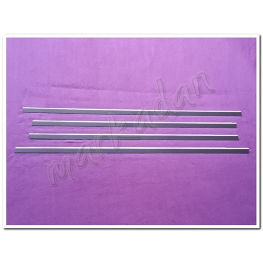 WOC Chrome Ford Focus HB Krom Cam Çıtası 1998-2005 4 Parça Paslanmaz Çelik