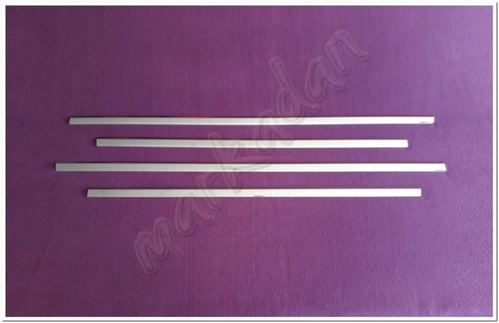 WOC Chrome Ford Focus Sedan Krom Cam Çıtası 2005-2011 4 Parça Paslanmaz Çelik