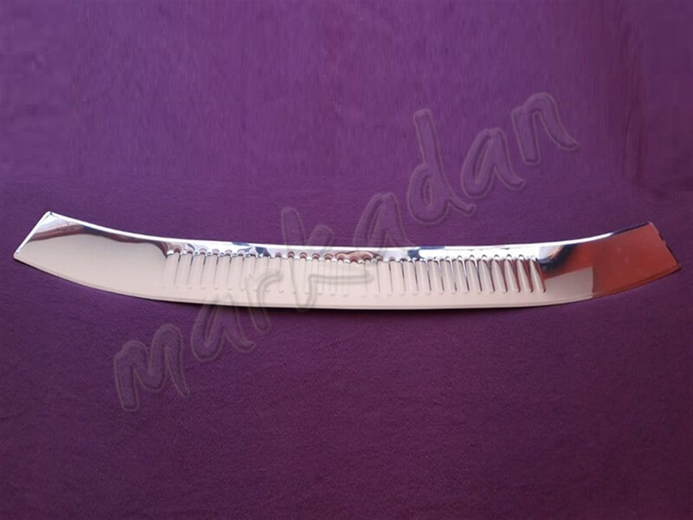 WOC Chrome Ford Tourneo Courier Arka Tampon Eşiği 2014 Sonrası Paslanmaz Çelik