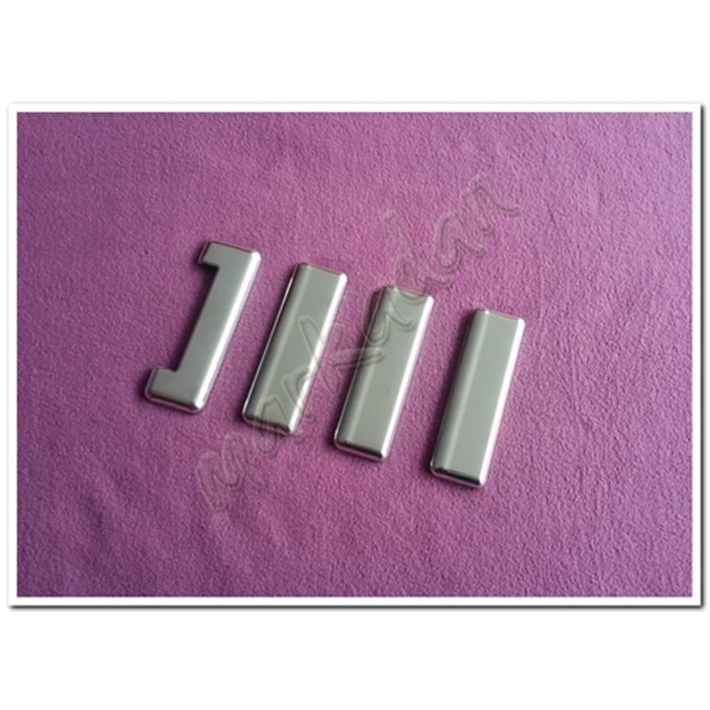 WOC Chrome Ford Transit Krom Kapı Kolu 1998-2003 4 Parça Paslanmaz Çelik