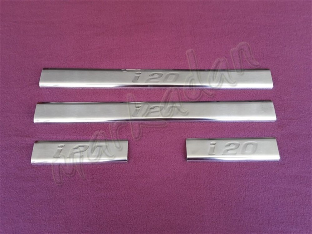 WOC Chrome Hyundai i20 Kapı Eşiği 2008-2014 4 Parça Paslanmaz Çelik
