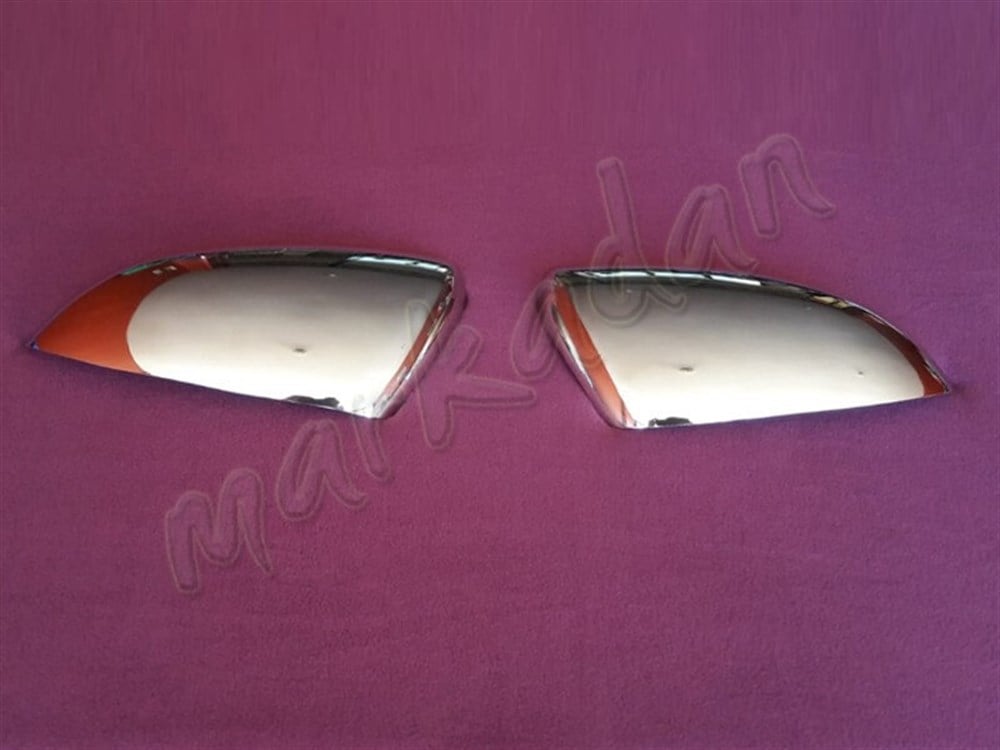 WOC Chrome Nissan Qashqai Ayna Kapağı 2007-2014 2 Parça Paslanmaz Çelik