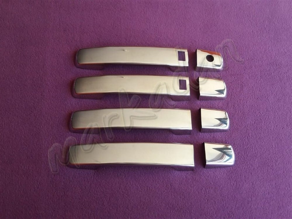 WOC Chrome Nissan Qashqai Sensörlü Kapı Kolu 2007-2014 4 Kapı Paslanmaz Çelik