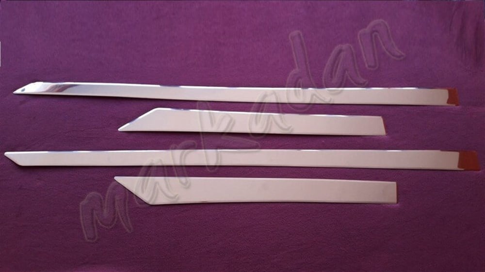 WOC Chrome Nissan Qashqai Yan Kapı Çıtası 2014 Sonrası 4 Parça Paslanmaz Çelik