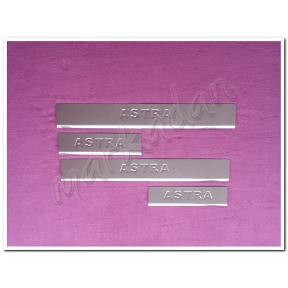 WOC Chrome Opel Astra H Krom Kapı Eşiği 2004-2013 4 Parça Paslanmaz Çelik