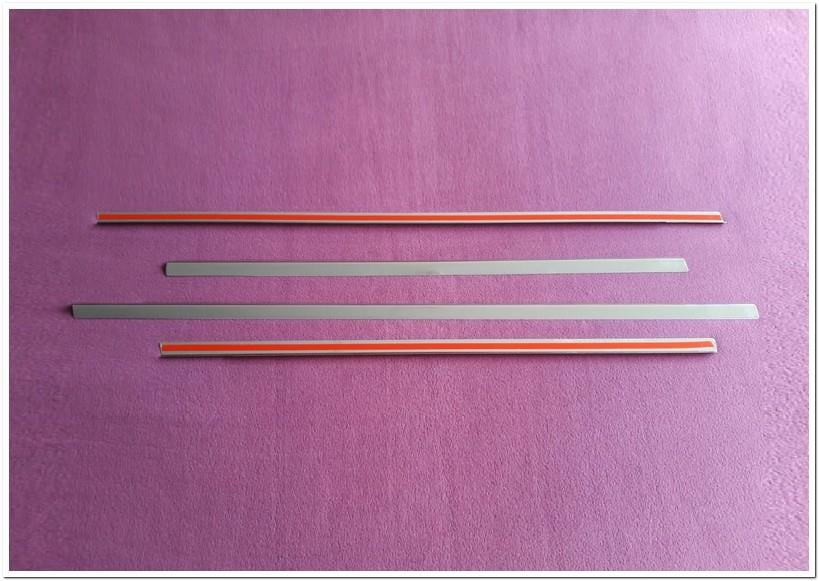 WOC Chrome Peugeot 508 Krom Cam Çıtası 2010-2018 4 Parça Paslanmaz Çelik