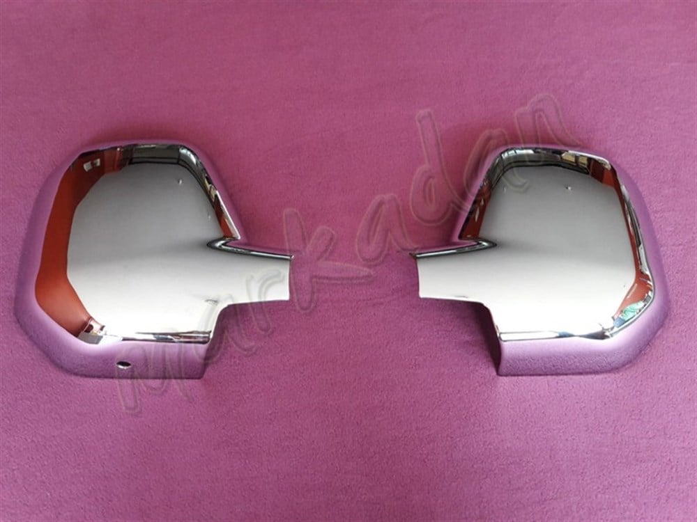 WOC Chrome Peugeot Partner Tepee Ayna Kapağı 2008-2011 2 Parça Abs Krom