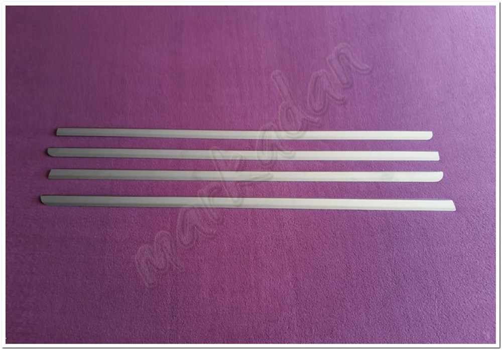 WOC Chrome Renault Clio 2 HB Krom Cam Çıtası 1999-2009 4 Parça Paslanmaz Çelik
