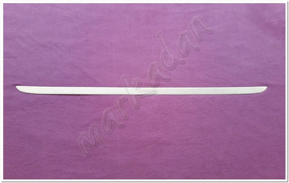 WOC Chrome Renault Clio 4 HB Krom Bagaj Alt Çıta 2012-2020 Paslanmaz Çelik