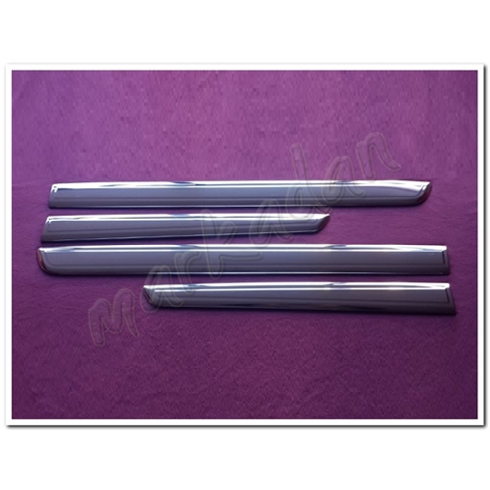 WOC Chrome Renault Kangoo Krom Yan Kapı Çıtası 2008-2020 4 Parça Paslanmaz Çelik