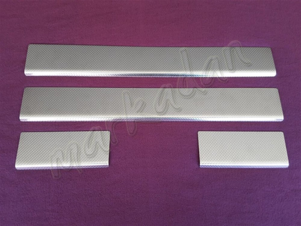 WOC Chrome Renault Megane 3 HB Kapı Eşiği 2010-2016 4 Parça Paslanmaz Çelik