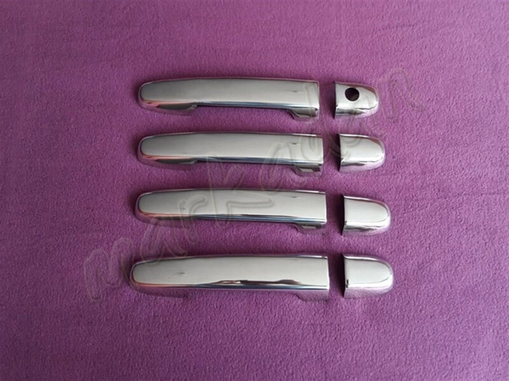 WOC Chrome Toyota Corolla Kapı Kolu 2007-2012 4 Kapı Paslanmaz Çelik
