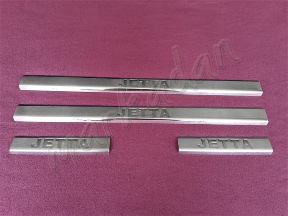 WOC Chrome VW Jetta Kapı Eşiği 2006-2011 4 Parça Paslanmaz Çelik