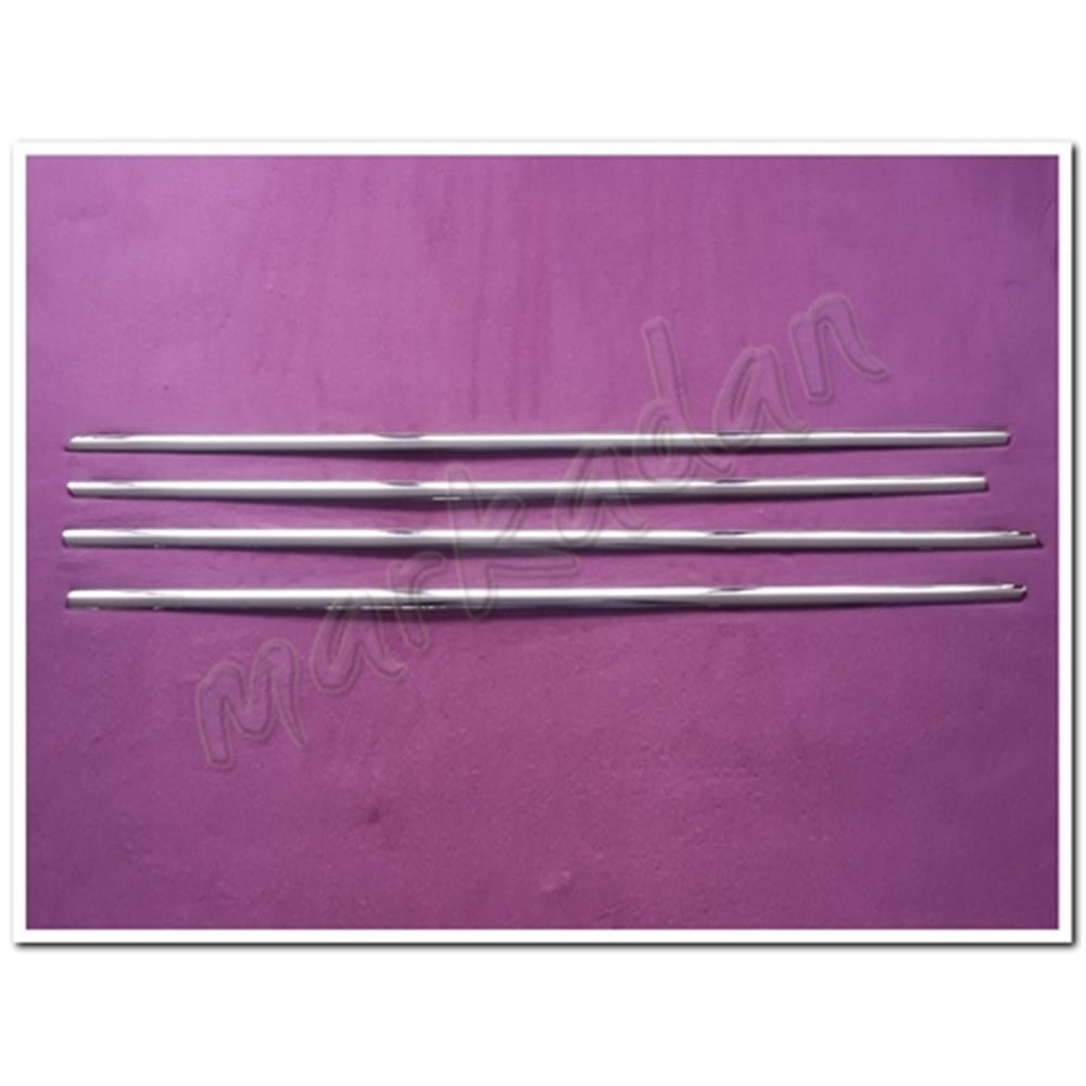 WOC Chrome VW Passat B8.5 Sedan Krom Cam Çıtası 2019 Sonrası 4 Parça Paslanmaz Çelik