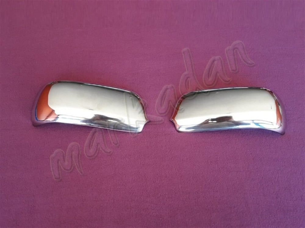 WOC Chrome VW Sharan Ayna Kapağı 1997-2004 2 Parça Paslanmaz Çelik