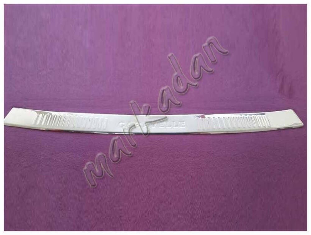 WOC Chrome VW T5 Caravelle Krom Arka Tampon Eşiği 2003-2014 Paslanmaz Çelik