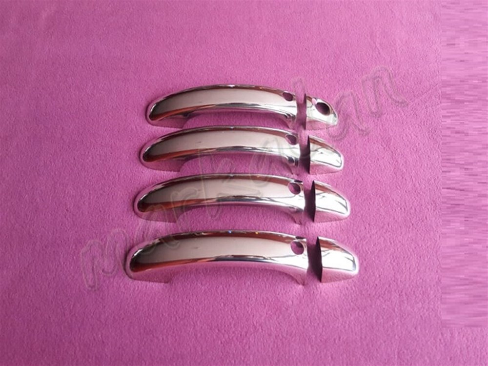 WOC Chrome VW Touareg Sensörlü Kapı Kolu 2003-2007 4 Kapı Paslanmaz Çelik