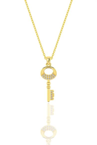 Gümüş Anahtar Kolye