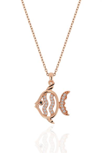 Gümüş Balık Kolye