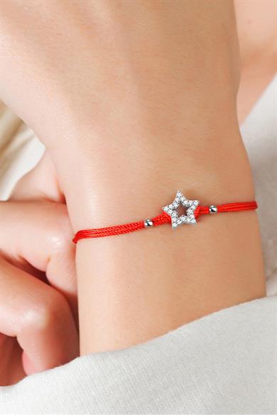 Gümüş Yıldız Bileklik