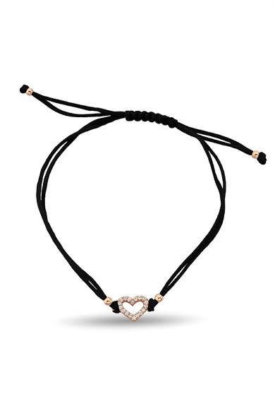 Kalp Gümüş Bileklik