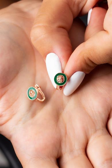 Kelebek Figürlü Gümüş Çocuk J Küpe