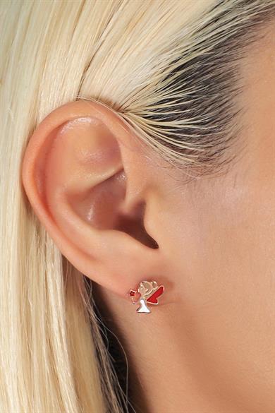 Peri Gümüş Çocuk Küpesi