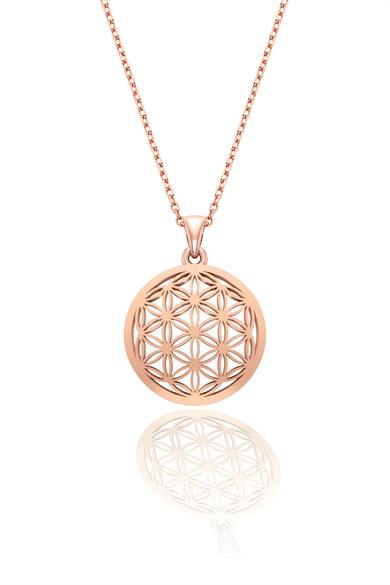 Yaşam Çiçeği Gümüş Kolye