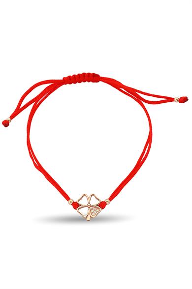 Yonca Gümüş Bileklik