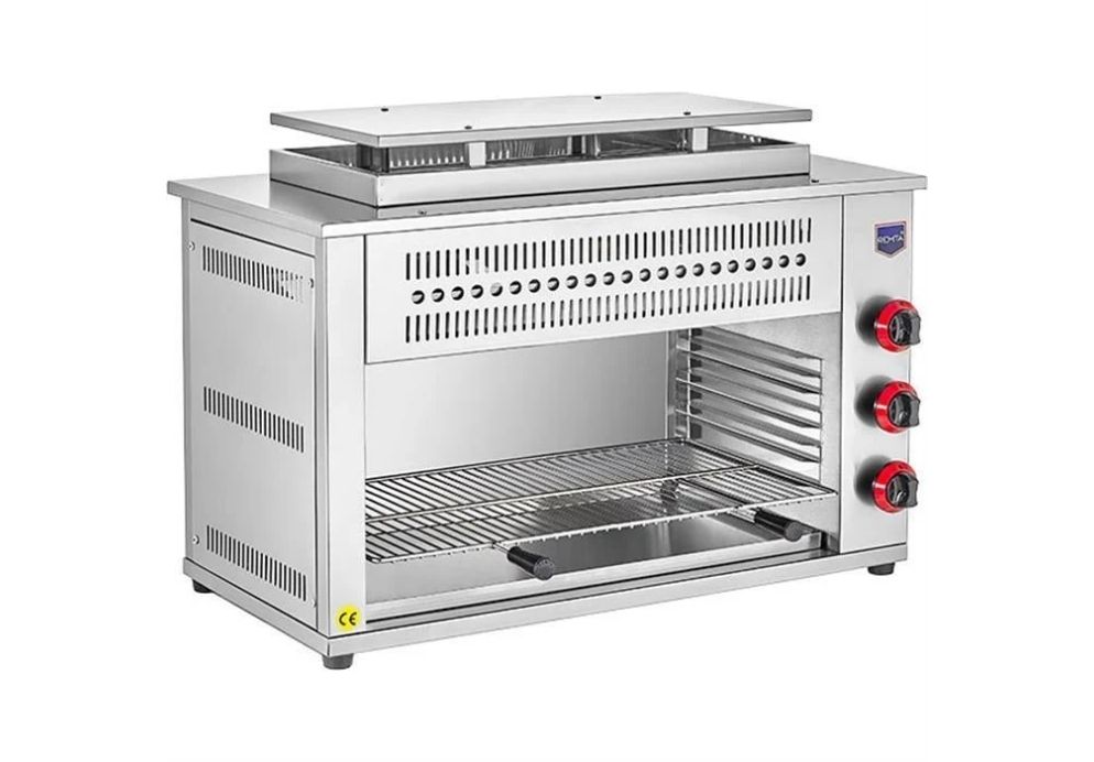 Salamander ızgara ile hızlı finishing teknikleri