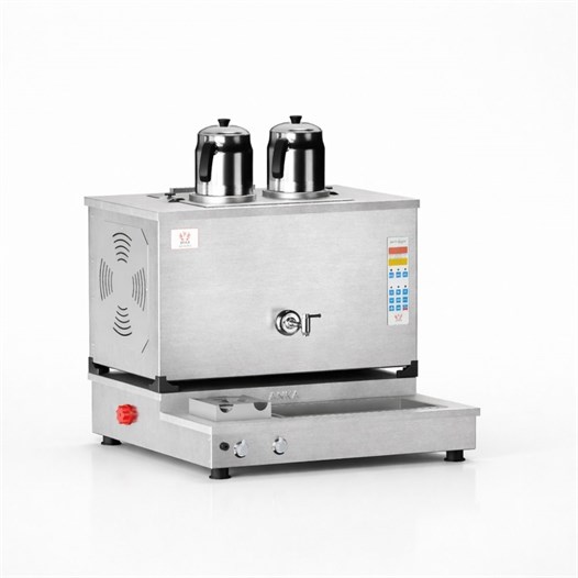  Anka Pro Plus Otomatik Çay Kazanı 2 Demlikli 20 Litre Inox Elektrikli Tüplü