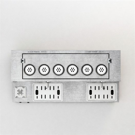  Anka Pro Plus Otomatik Çay Kazanı 6 Demlikli 60 Litre Inox Elektrikli Doğalgazlı