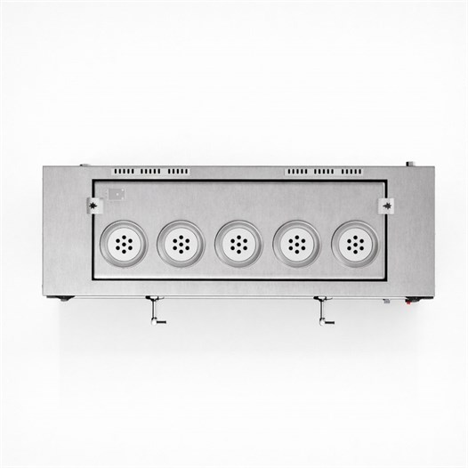 Anka Bakır Pro Kompakt Full Otomatik Çay Makinası 5 Demlikli 50 Litre Elektrikli Tüplü