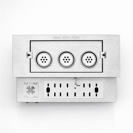 Anka Doğalgazlı Bakır Pro Plus Hibrit Smart 3 Demlikli 30 Litre Çay Makinesi