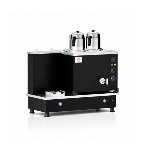 Anka Doğalgazlı Statik Turbo Hibrit 2 Demlik 20 Litre Çay Makinesi
