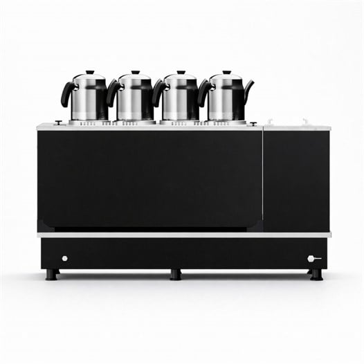 Anka Doğalgazlı Statik Turbo Hibrit Smart 4 Demlik 40 Litre Çay Makinesi