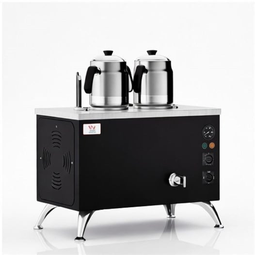 Anka Elektrikli Black Pro Compact Smart 2 Demlikli 20 Litre Çay Makinesi 220V