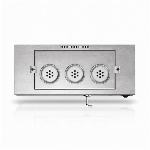 Anka Inoks Pro Kompakt Full Otomatik Çay Makinası Paslanmaz 3 Demlikli 30 Litre Elektrikli Tüplü