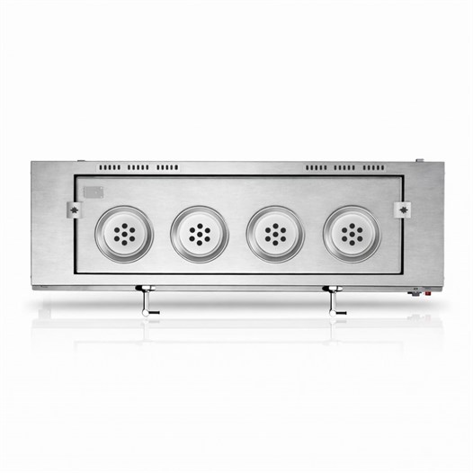 Anka Inoks Pro Kompakt Full Otomatik Çay Makinası Paslanmaz 4 Demlikli 40 Litre Elektrikli Tüplü