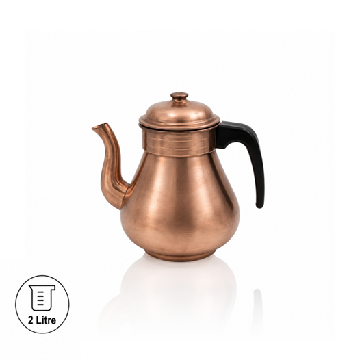 Anka Kalın Bakır Demlik 2 Litre