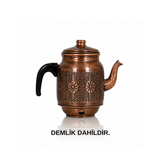 Anka Masaüstü Jelli Bakır Çay Sunum 1 + 3 Litre