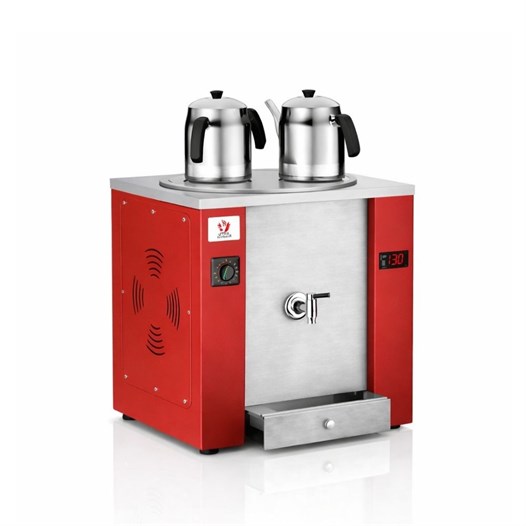Anka Elektrikli Pro Exper Dijital 15 Litre Çay Makinesi Kırmızı 
