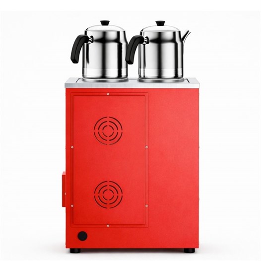 Anka Elektrikli Pro Chef Dijital 16 Litre Çay Makinesi Kırmızı 