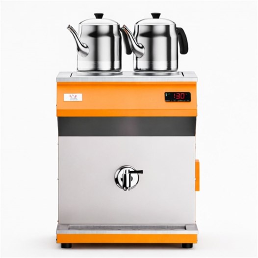 Anka Elektrikli Pro Chef Dijital 16 Litre Çay Makinesi Turuncu
