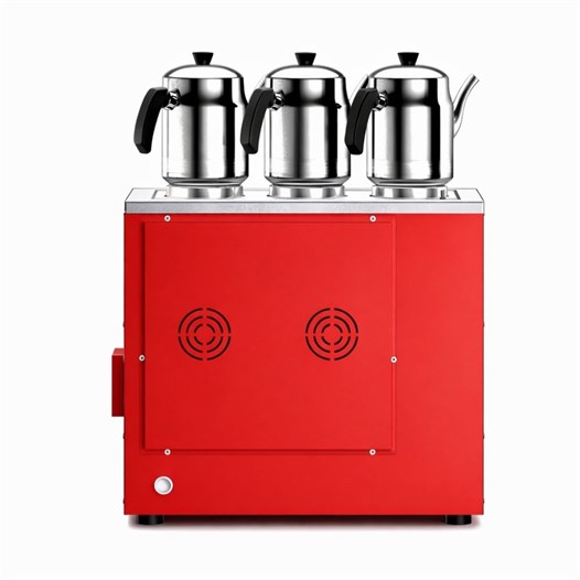 Anka Elektrikli Pro Chef Dijital 25 Litre Çay Makinesi Kırmızı 