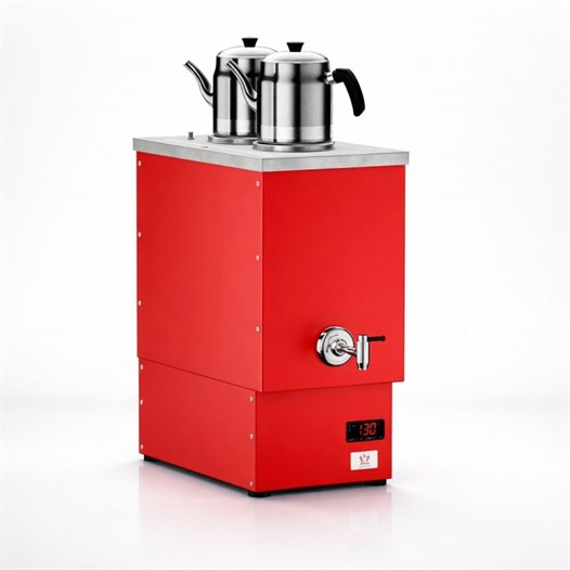 Anka Elektrikli Pro Cook Dijital 12 Litre Çay Makinesi Kırmızı