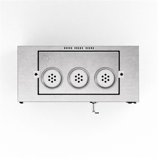 Anka Pro Elektrikli Inoks Full Otomatik Çay Kazanı 3 Demlikli 30 Litre Paslanmaz